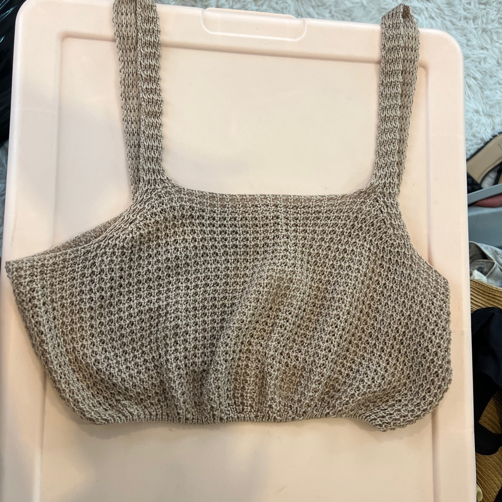 Knit Crop Top US Large